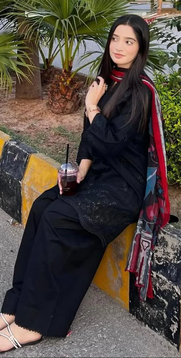Black_Rayon_Straight_Embroidered_Kurta_Palazzo_Dupatta_Set_For_Women