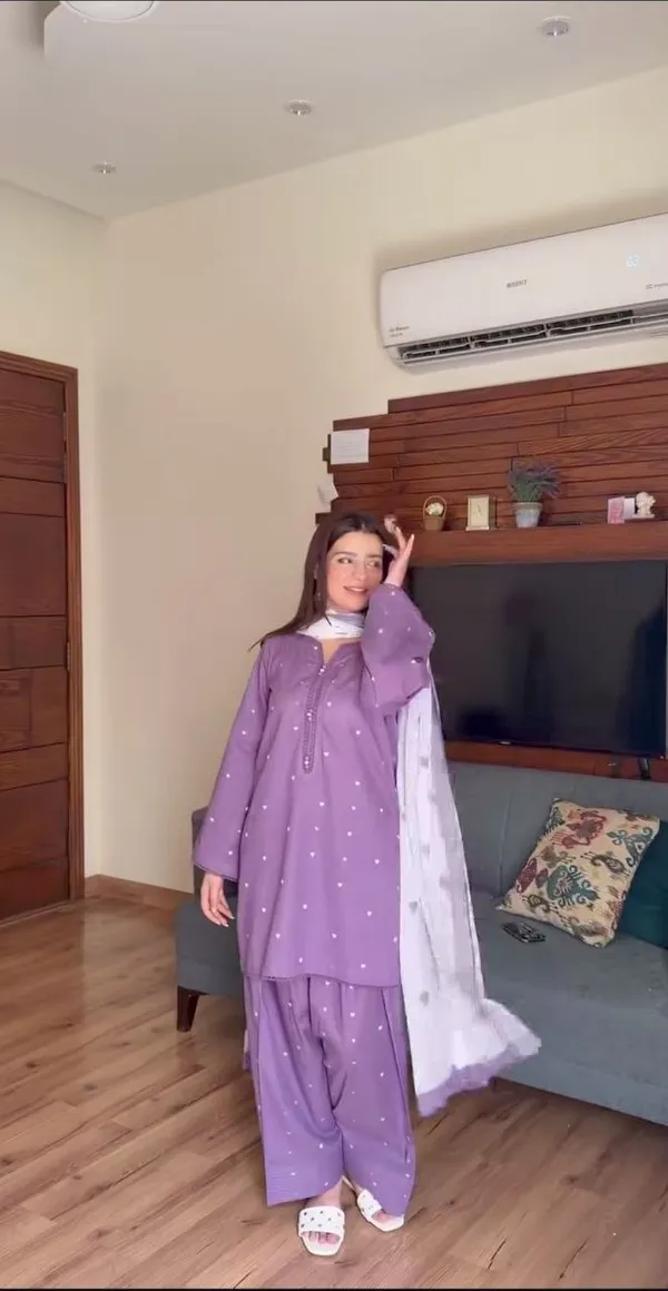 Purple_Cotton_Silk_Straight_Kurta_Set_For_Women