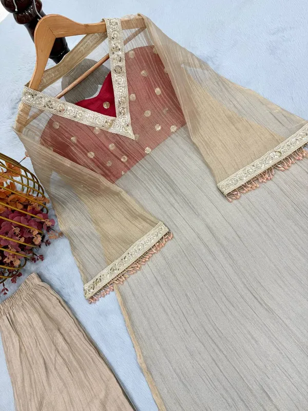 Brown_Tissue_Salsa_Embroidered_Kurta_Set_For_Women