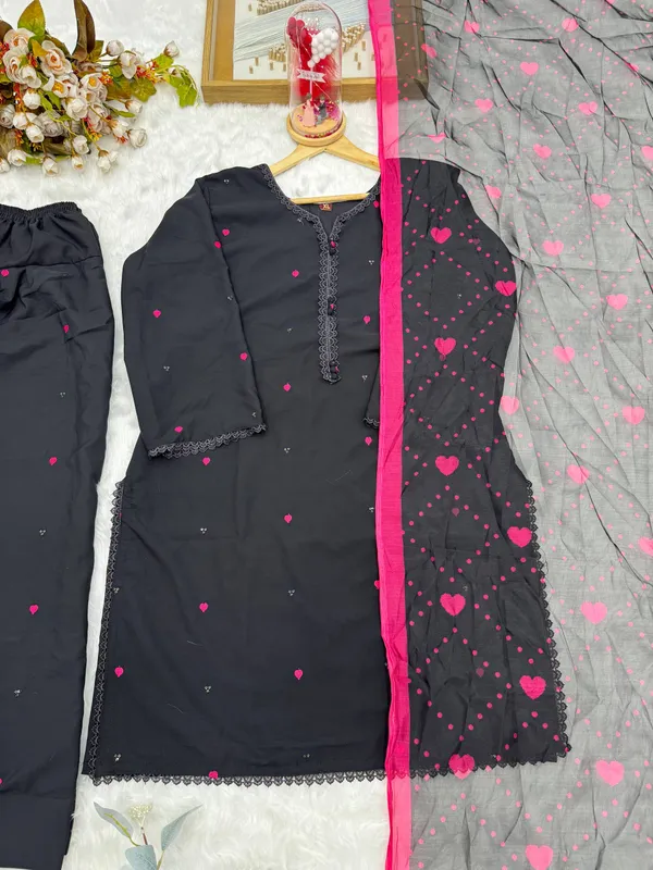 Launching_New_Designer_Party_Wear_&_festival_Look_Roaman_Silk_Top_Plazzo_&_Dupatta_Set