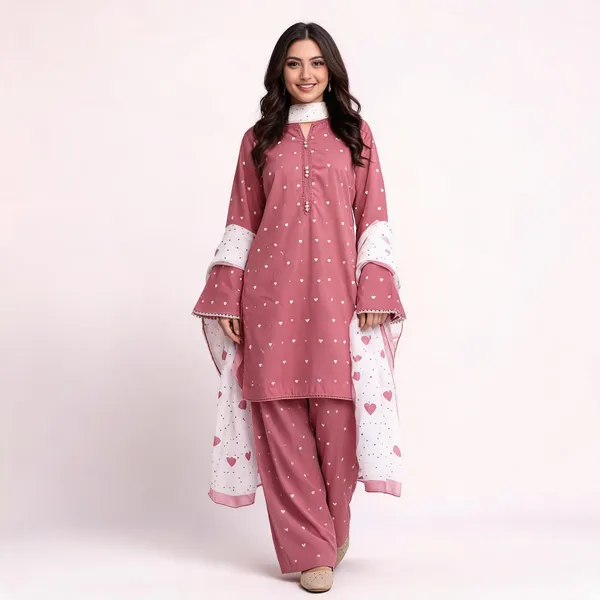 Pink_Cotton_Silk_Straight_Heart_Motif_Kurta_Set_For_Women