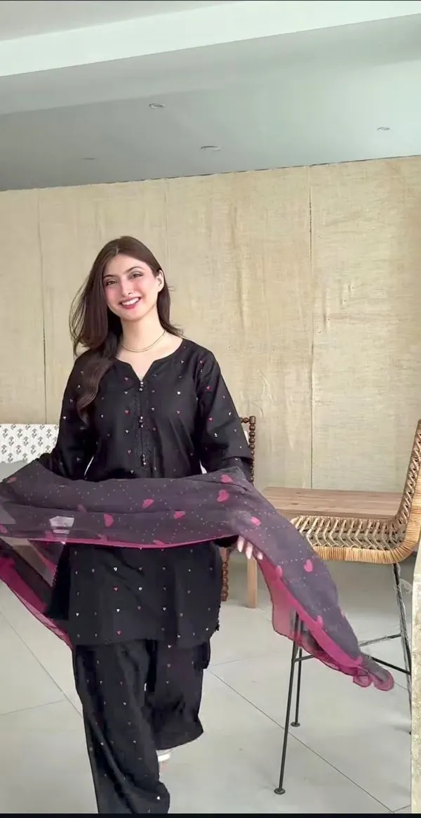 Launching_New_Designer_Party_Wear_&_festival_Look_Roaman_Silk_Top_Plazzo_&_Dupatta_Set