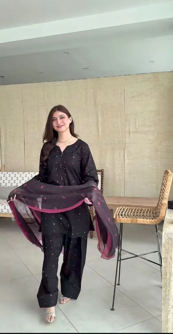 Launching_New_Designer_Party_Wear_&_festival_Look_Roaman_Silk_Top_Plazzo_&_Dupatta_Set