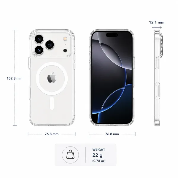 Anti_Yellow_N52_Magsafe_Clear_Phone_Case_For_Iphone_17_Pro