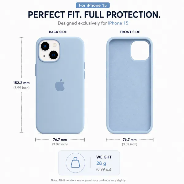 Sky_Blue_Silicone_Protective_Phone_Case_For_Iphone_15