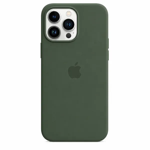 Green_Silicone_Phone_Case_For_Iphone_13_Pro