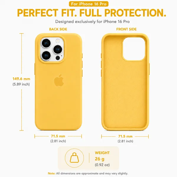Yellow_Silicone_Phone_Case_For_Iphone_16_Pro