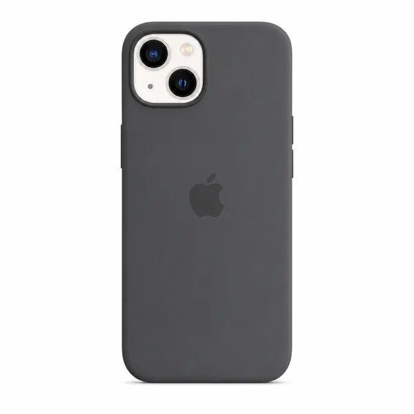 Grey_Silicone_Phone_Case_For_Iphone_13/14