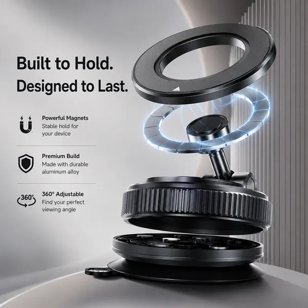 360_Degree_Magpro_N52_Magsafe_Mount_Black_|_Adjustable_Vacuum_Magnetic_Phone_Holder_Stand–Foldable_Suction_Cup_Phone_Mount_for_MagSafe,_Hands-Free_Magnetic_Car_Phone_Mount,_Cell_Phone_Holders_for_Your_Car/Gym/Mirror