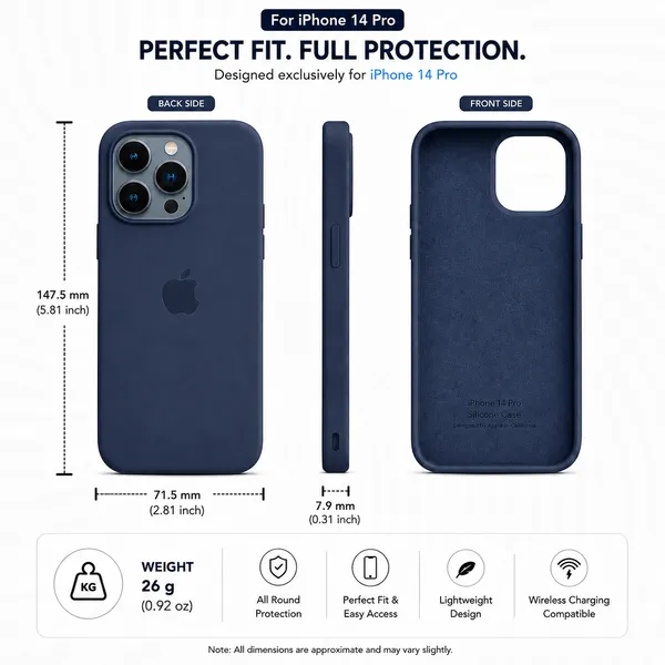 Blue_Silicone_Protective_Phone_Case_For_Iphone_14_Pro