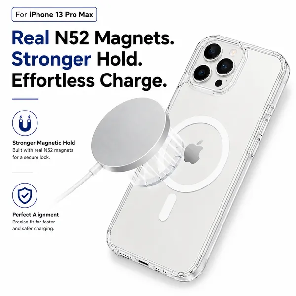 Anti_Yellow_N52_Magsafe_Clear_Phone_Case_For_Iphone_13_Pro_Max