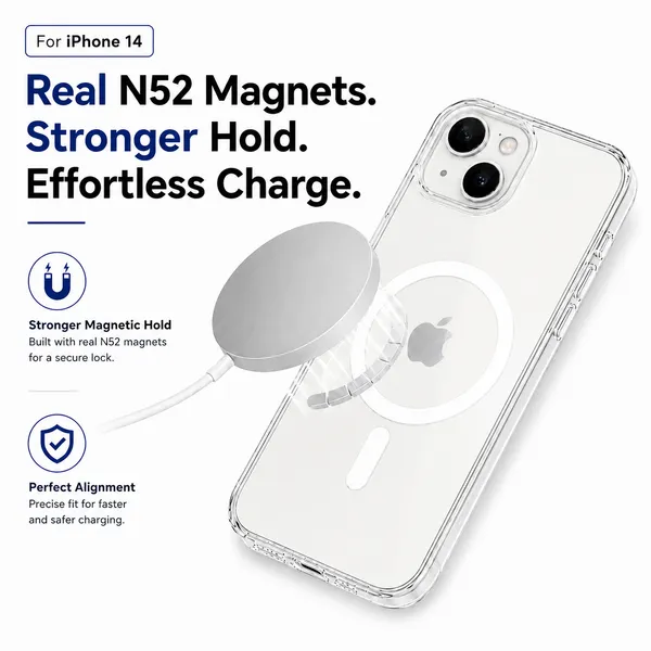 Anti_Yellow_N52_Magsafe_Clear_Phone_Case_For_Iphone_14