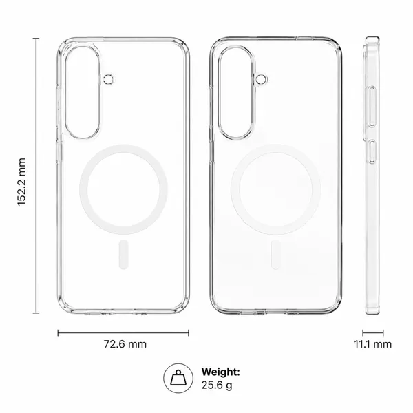 Anti-Yellow_Clear_Magsafe_Phone_Case_For_Samsung_S24