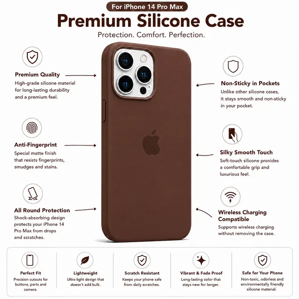 Brown_Silicone_Phone_Case_For_Iphone_14_Pro_Max