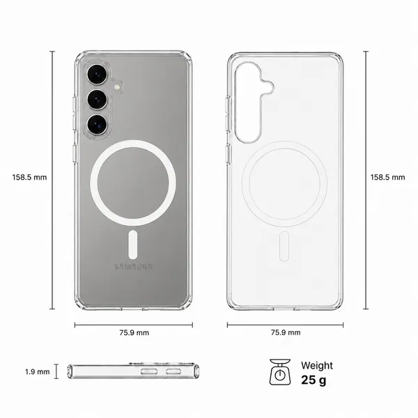 Anti-Yellow_Clear_Magsafe_Phone_Case_For_Samsung_S24_Plus