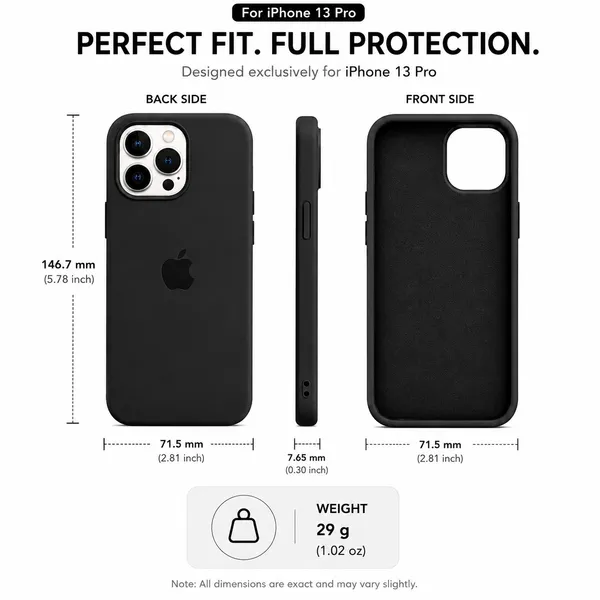 Dark_Gray_Silicone_Phone_Case_For_Iphone_13