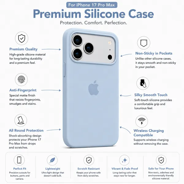 Sky_Blue_Silicone_Phone_Case_For_Iphone_17_Pro_Max