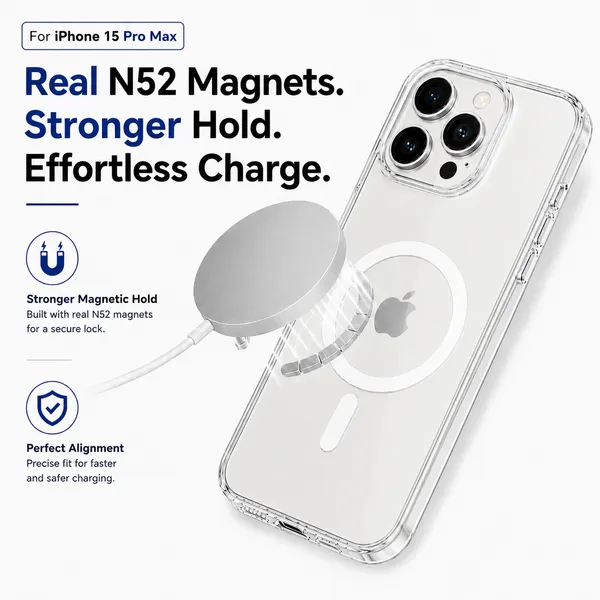 Anti_Yellow_N52_Magsafe_Clear_Phone_Case_For_Iphone_15_Pro_Max