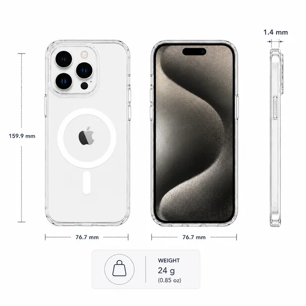 Anti_Yellow_N52_Magsafe_Clear_Phone_Case_For_Iphone_15_Pro_Max