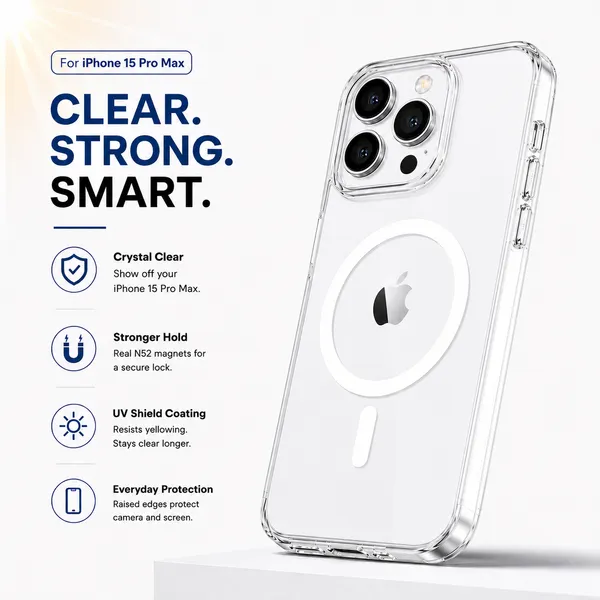 Anti_Yellow_N52_Magsafe_Clear_Phone_Case_For_Iphone_15_Pro_Max