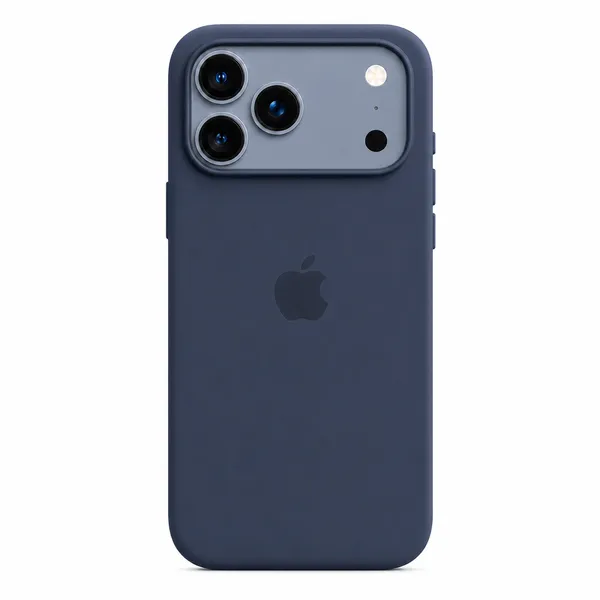 Navy_Blue_Silicone_Phone_Case_For_Iphone_17_Pro