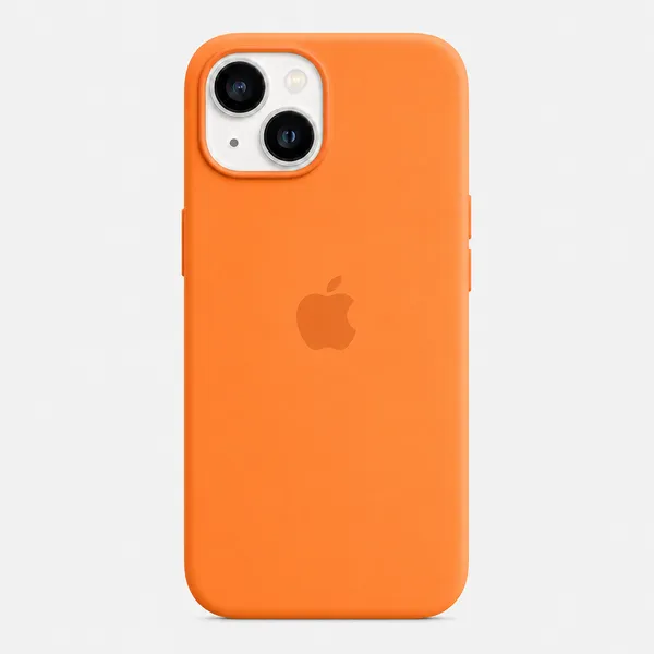 Orange_Silicone_Phone_Case_For_Iphone_15