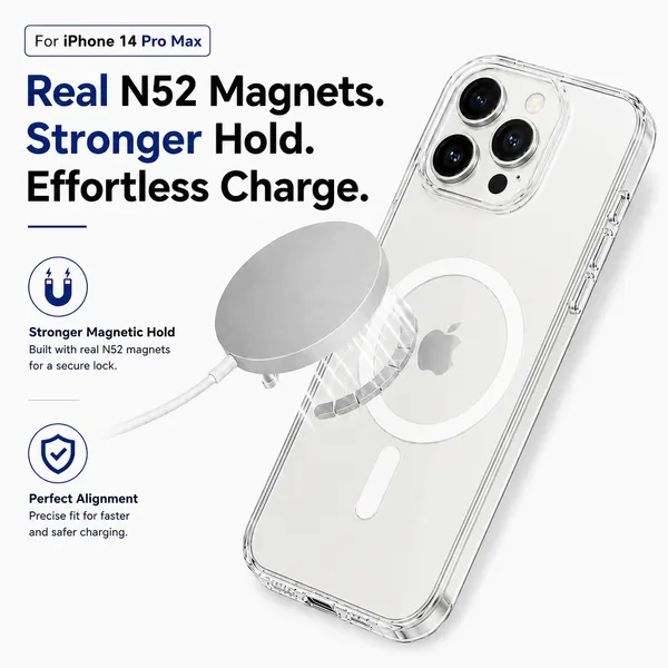 Anti_Yellow_N52_Magsafe_Clear_Phone_Case_For_Iphone_14_Pro_Max