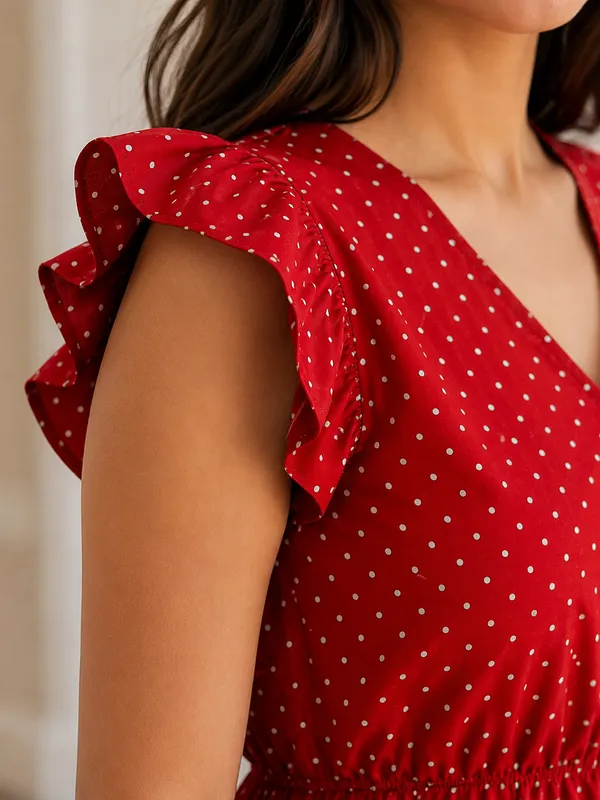 Red_Polka_Dot_Peplum_Top_for_Women