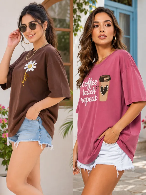 Brown_Oversized_Graphic_T-Shirt_for_Women