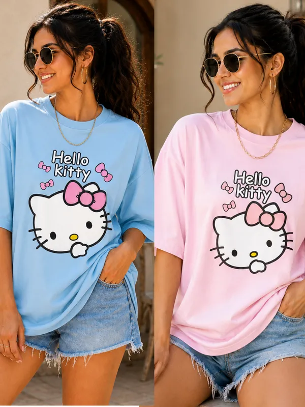 Blue_And_Pink_Graphic_Oversized_T-Shirt_for_Women
