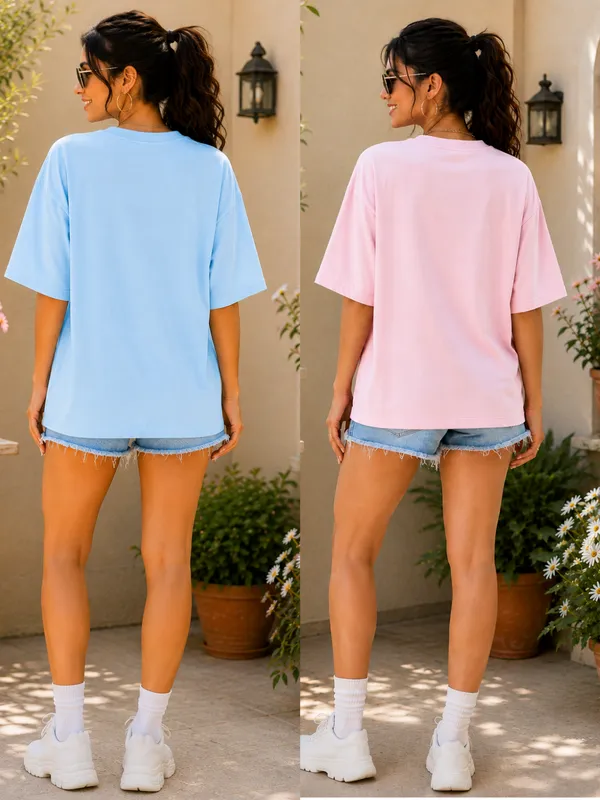 Blue_And_Pink_Graphic_Oversized_T-Shirt_for_Women