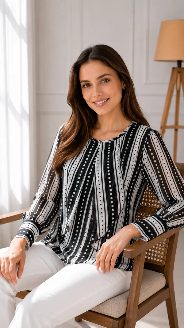 Black_Printed_Regular_Fit_Top_for_Women