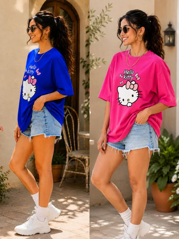 Blue_And_Pink_Relaxed_Fit_Graphic_T-Shirt_for_Women