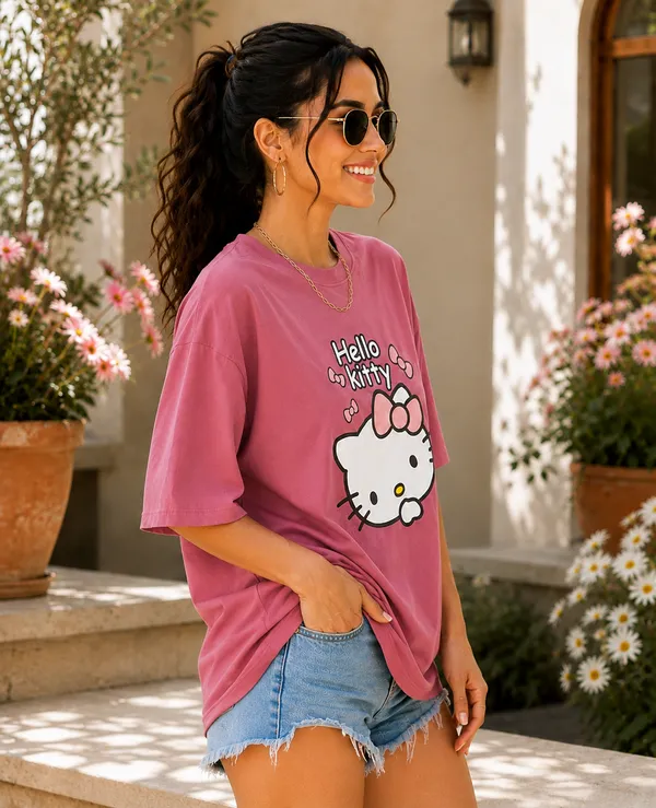 Pink_Oversized_Graphic_T-Shirt_for_Women