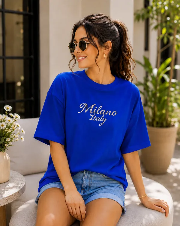 Blue_Oversized_Fit_Graphic_T-Shirt_for_Women