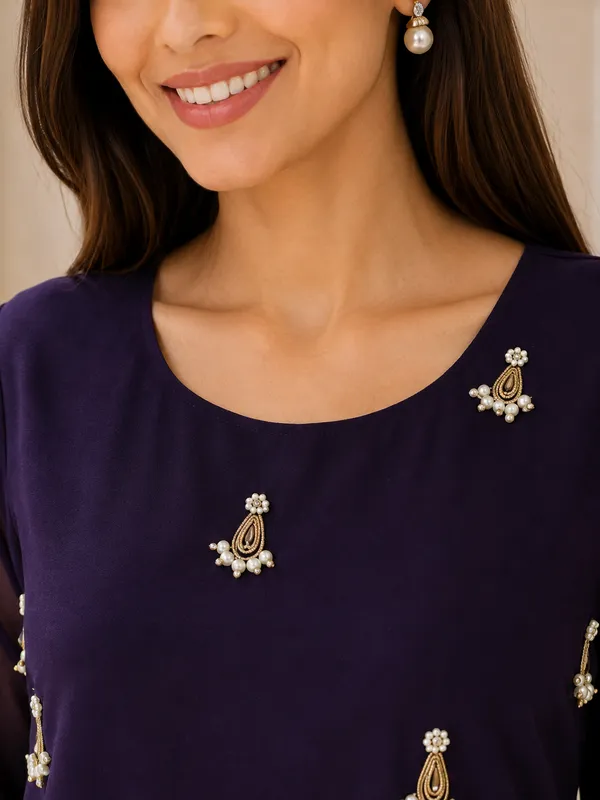 Purple_Sheer_Embellished_Regular_Fit_Top_for_Women