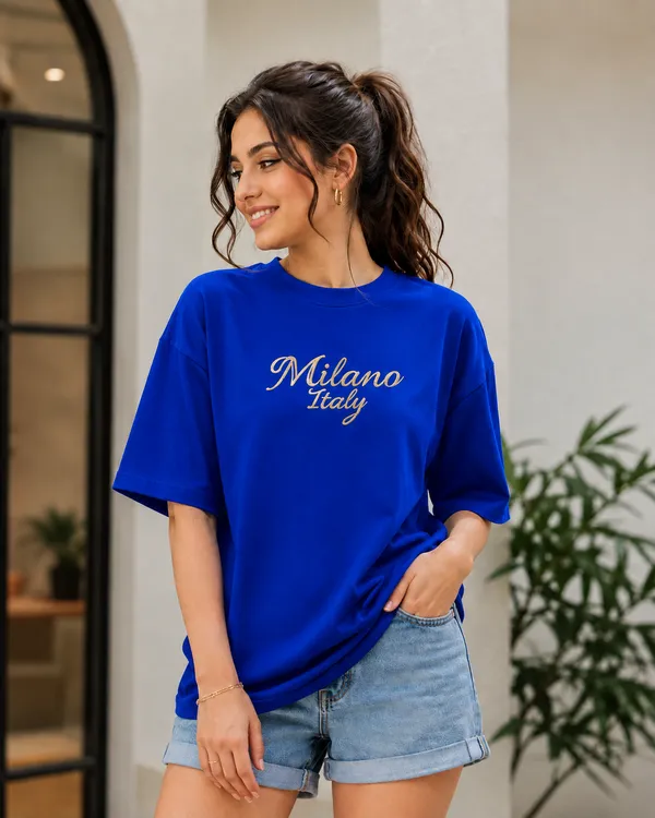 Blue_Oversized_Fit_Graphic_T-Shirt_for_Women