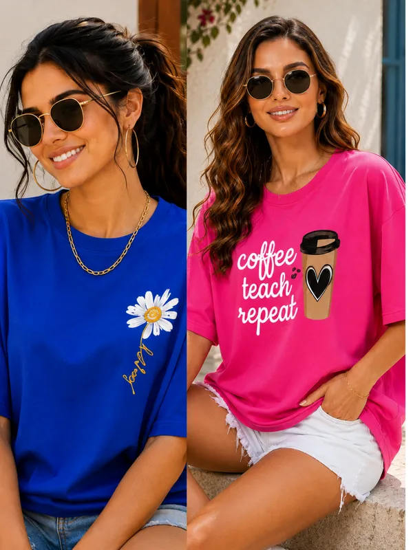 Blue_And_Pink_Oversized_Graphic_T-Shirts_for_Women