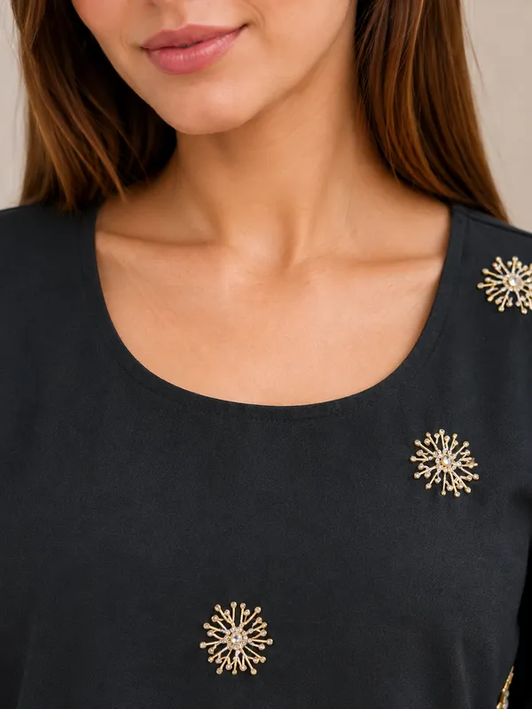 Black_Embellished_Long_Sleeve_Top_for_Women