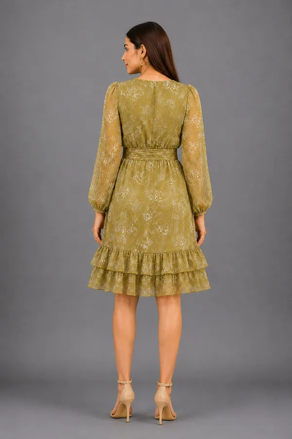 Oilve_Polyester_Short_Dress_For_Women