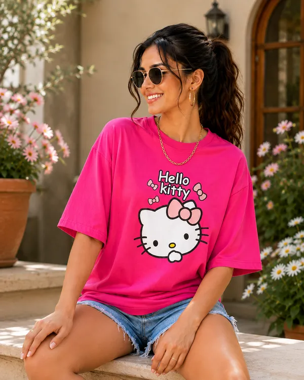 Pink_Oversized_Hello_Kitty_Graphic_T-Shirt_for_Women