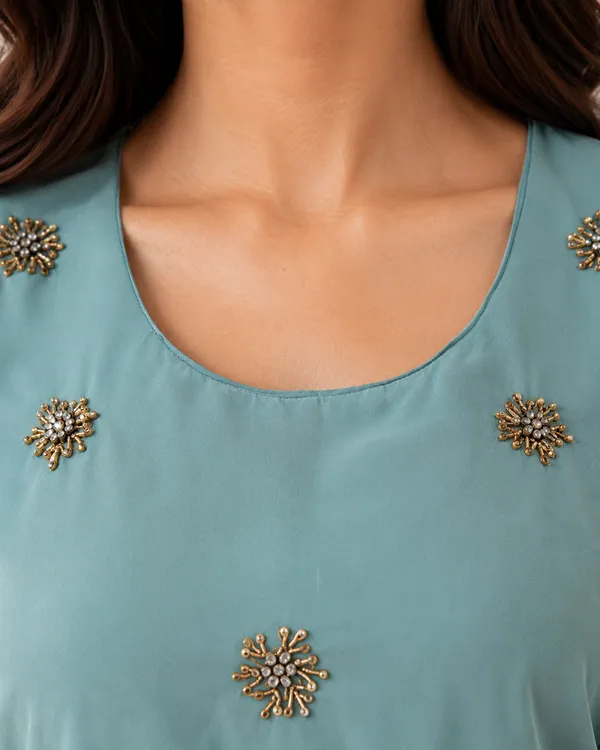 Teal_Embroidered_Straight_Kurta_for_Women