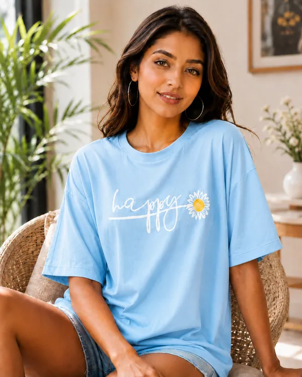 Blue_Oversized_Graphic_T-Shirt_for_Women