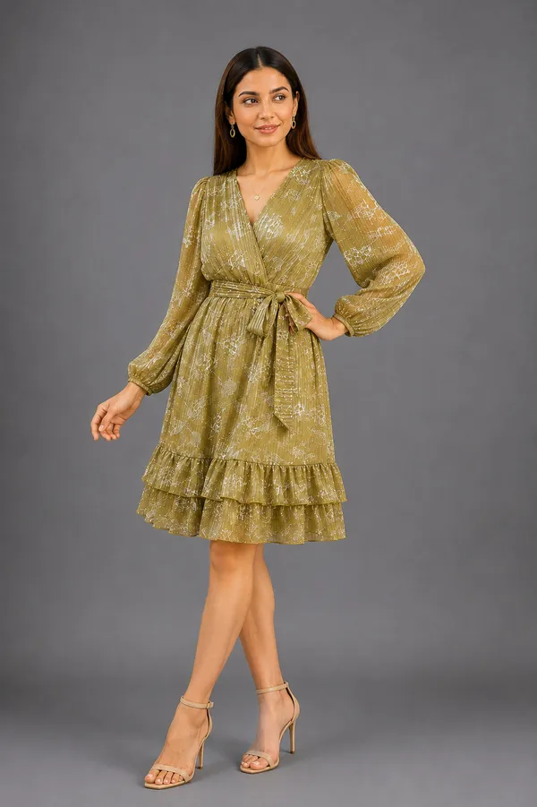 Oilve_Polyester_Short_Dress_For_Women