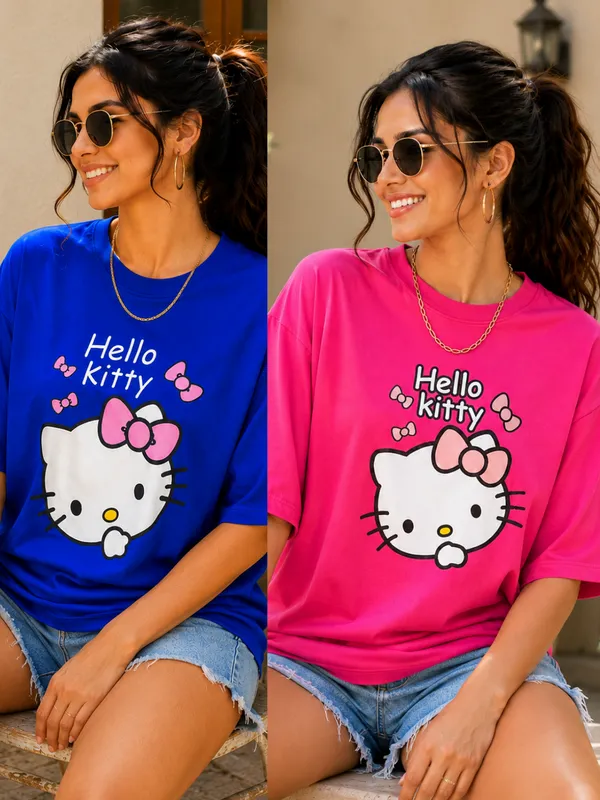 Blue_And_Pink_Relaxed_Fit_Graphic_T-Shirt_for_Women