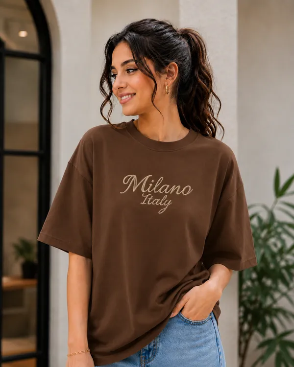 Brown_Relaxed_Fit_T-Shirt_for_Women