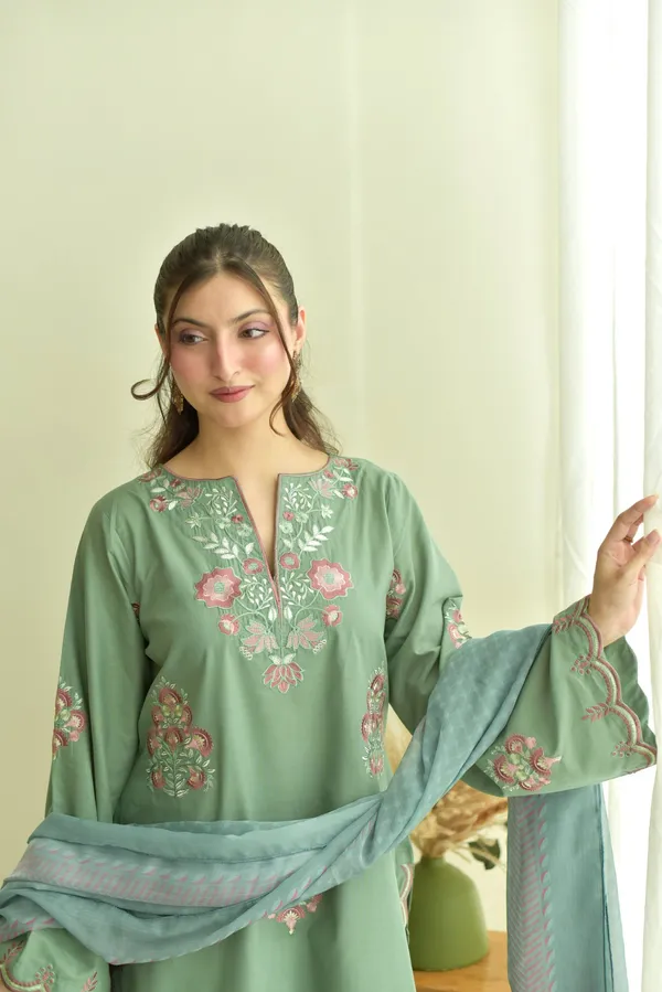 Mint_Green_Embroidered_Kurta_Set_for_Women