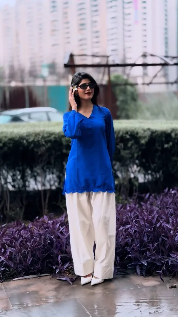 Blue_Straight_Fit_Kurta_Pant_Set_for_Women