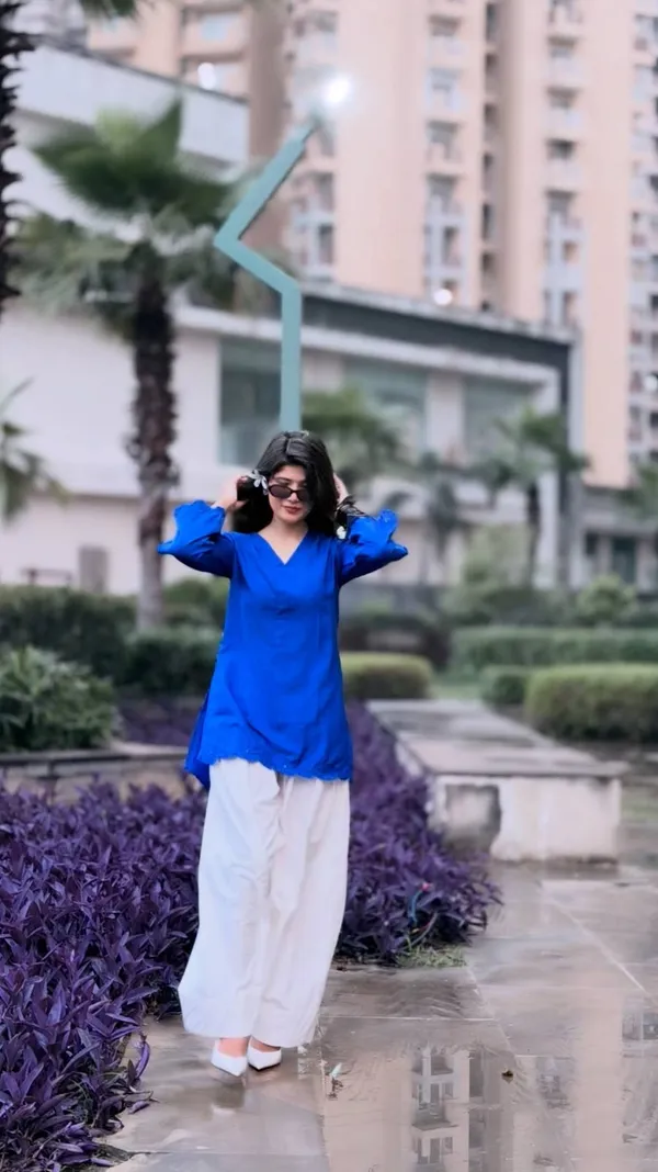 Blue_Straight_Fit_Kurta_Pant_Set_for_Women
