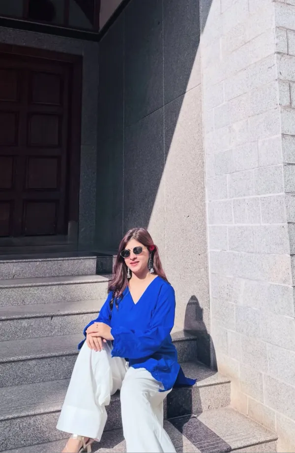 Blue_Straight_Fit_Kurta_Pant_Set_for_Women
